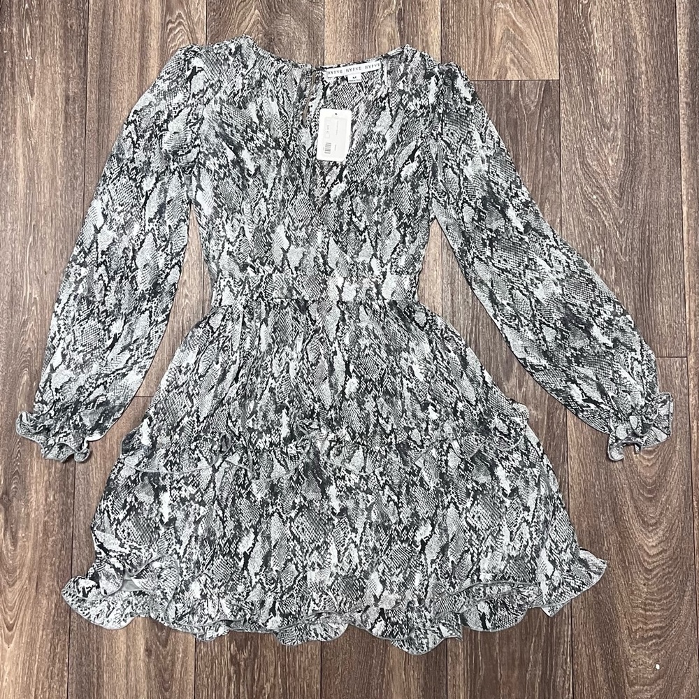 HYFVE Snakeskin Dress